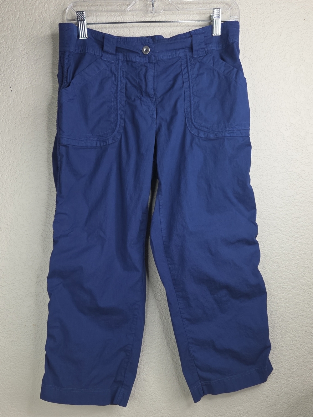 fresh produce Women's Deep Blue Cropped Ankle Pants